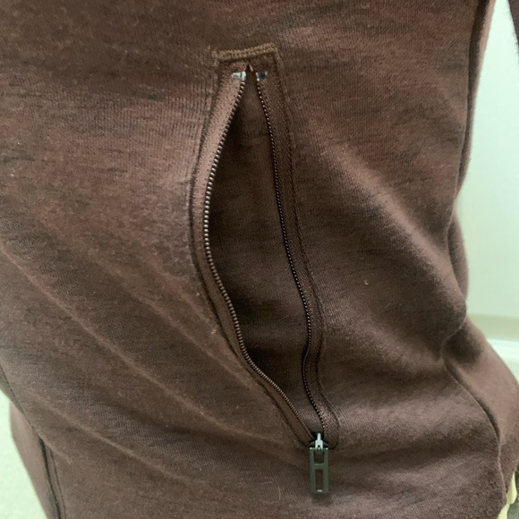 Adidas Maroon Zip-Up Jacket (NWT) - Picture 4 of 12